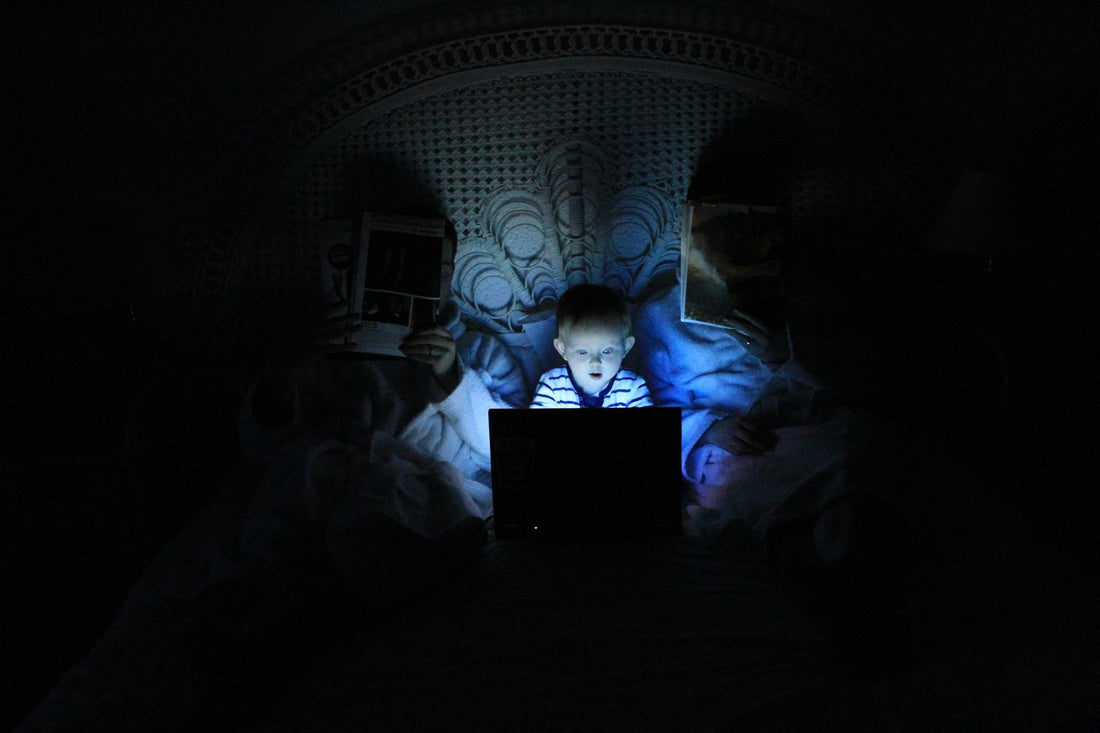 Bedtime Stories Reimagined with a Portable Projector